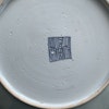 Chinese antique celadon canton butterfly plate, 19th c #1570