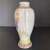 Chinese famille rose Porcelain vase mid 20c around 1950 #1581