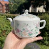 Chinese Antique famille rose teapot 19th century #1582