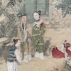 Chinese antique painting, Qing Dynasty, #1576