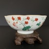 Hover to zoom Chinese Antique Porcelain bowl, four seasons flowers, Daoguang, Mid 19th c #1599