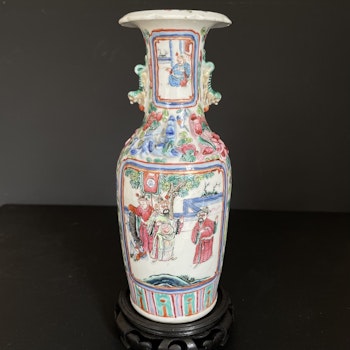 Chinese Antique porcelain vase, Late Qing Dynasty #1610