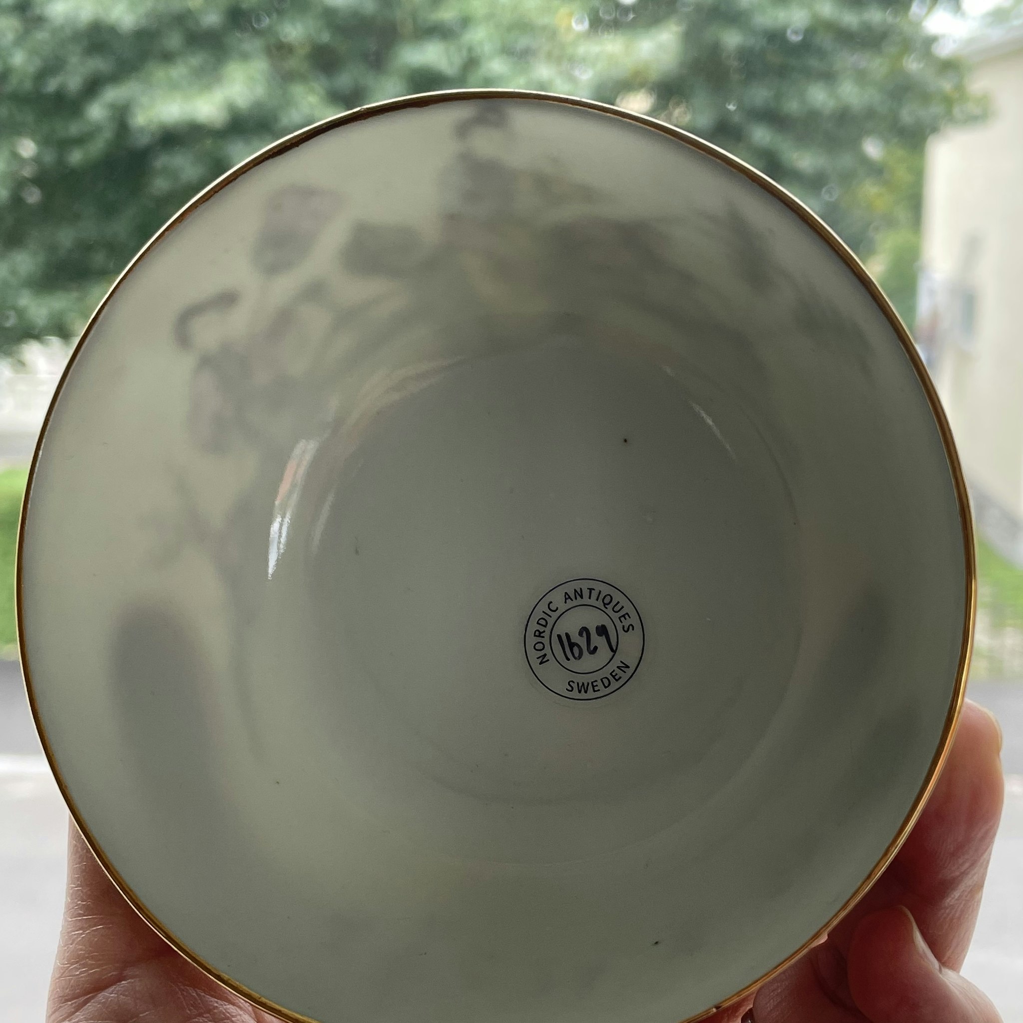 Chinese antique bowl, republic period  #1629