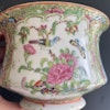 Chinese Antique rose mandarin Bowl / Pot 19th century #1620