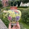 Vintage Chinese porcelain vase / censer, mid 20th c #1632