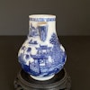 Chinese Antique blue and white creamer, Qianlong 18th c #1636