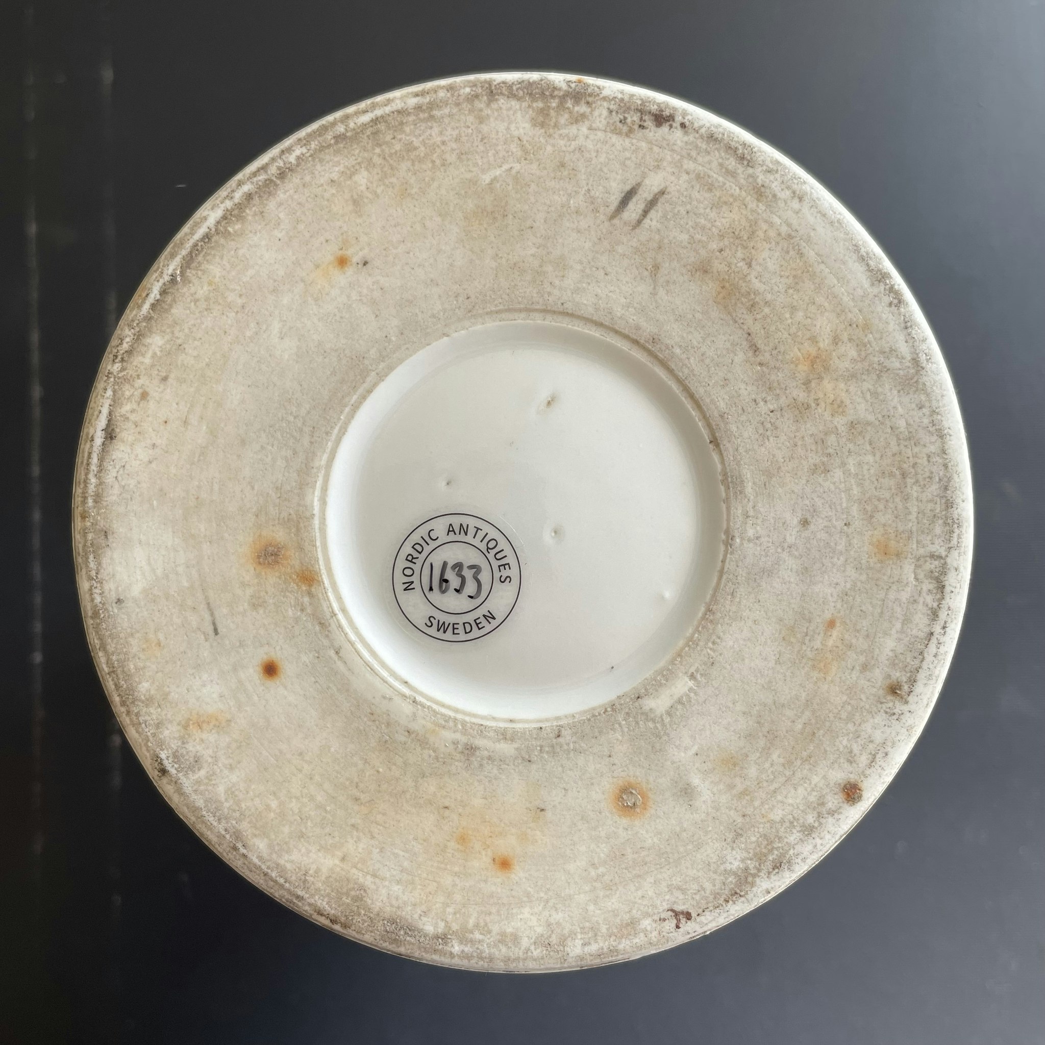 Chinese Antique Porcelain Brush Pot /Hat stand Late Qing / Republic 杨紫卿 #1633