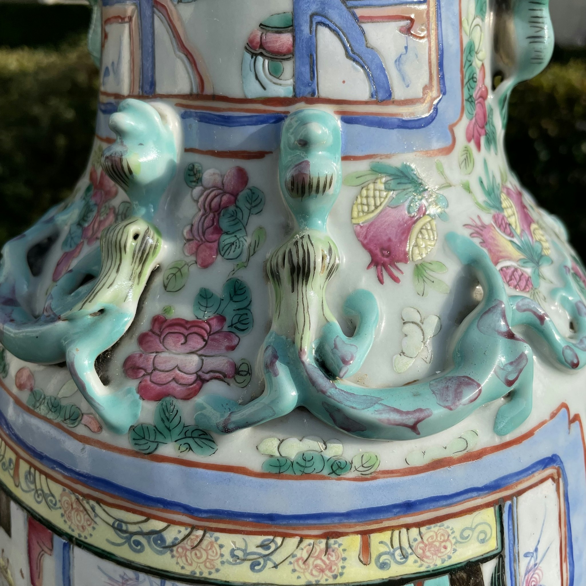 Large Chinese Antique porcelain vase, Tongzhi, Late Qing Dynasty 62 cm #1638