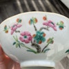 Chinese Antique Porcelain bowl with 4 seasons flowers late Qing Dynasty #1652