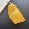 Natural amber pendant from Denmark baltic amber hand polished big 39g