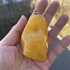 Natural amber pendant from Denmark baltic amber hand polished big 39g