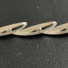 Vintage Scandinavian design solid 830 silver necklace choker#1656