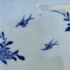 Chinese Antique blue and white porcelain platter, 18th C Qianlong period #1658