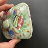 Chinese antique celadon canton soap cup, 19th c #1659