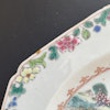 Chinese Antique Famille Rose Plate, 18th C Qianlong period #1675