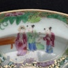 Chinese Antique porcelain Rose Medallion Plate, Late Qing ,Rare #1678