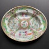 Chinese Antique porcelain Rose Medallion Plate, Late Qing ,Rare #1678