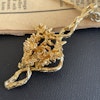 Flora Danica Jewelry Danish design gilded 925 silver necklace pendant plant#1681