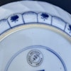 Chinese antique porcelain blue and white Plate , Kangxi period 1661-1722 #1683