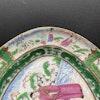 Chinese antique rose mandarin Platter, Qing Dynasty, Daoguang #1687