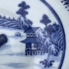 Chinese antique underglazed blue and white Tureen, Deer, Qianlong Period 鹿 岁寒三友 #1710