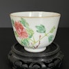 Chinese antique porcelain teacup, Late Qing Dynasty, Dated Year 1897 张子英 #1717