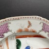 Chinese Antique Rose Mandarin Plate,18th C, Qianlong period #1721