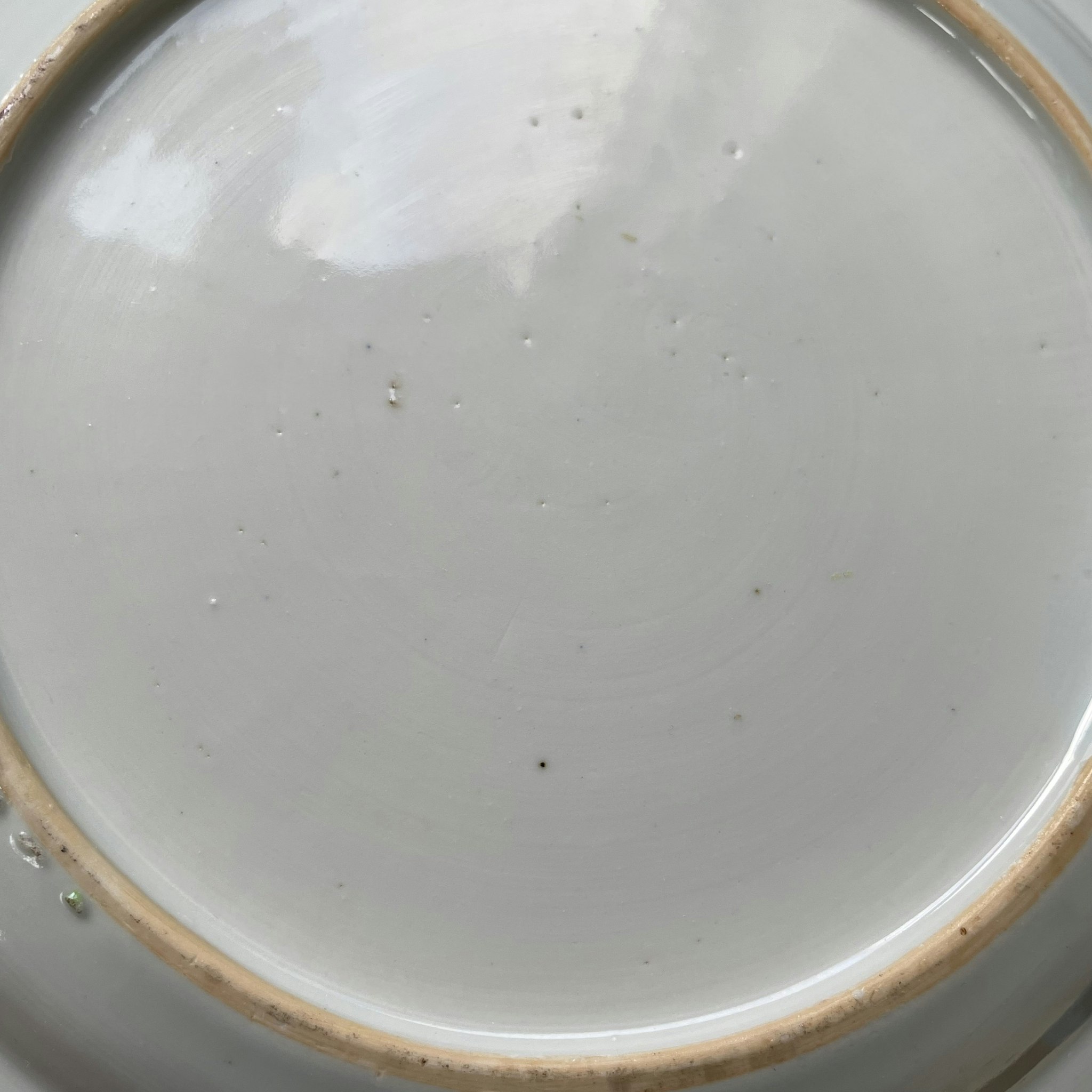 Chinese Antique porcelain plate first half of 18th C Yongzheng #1726