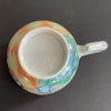 Chinese antique teacup and saucer decorated in Rose Mandarin #1728