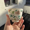 Chinese antique porcelain teacup, Late Qing Dynasty, #1731