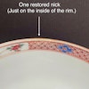 Large Chinese Antique Famille Rose bowl, Qianlong, 18th century #1759