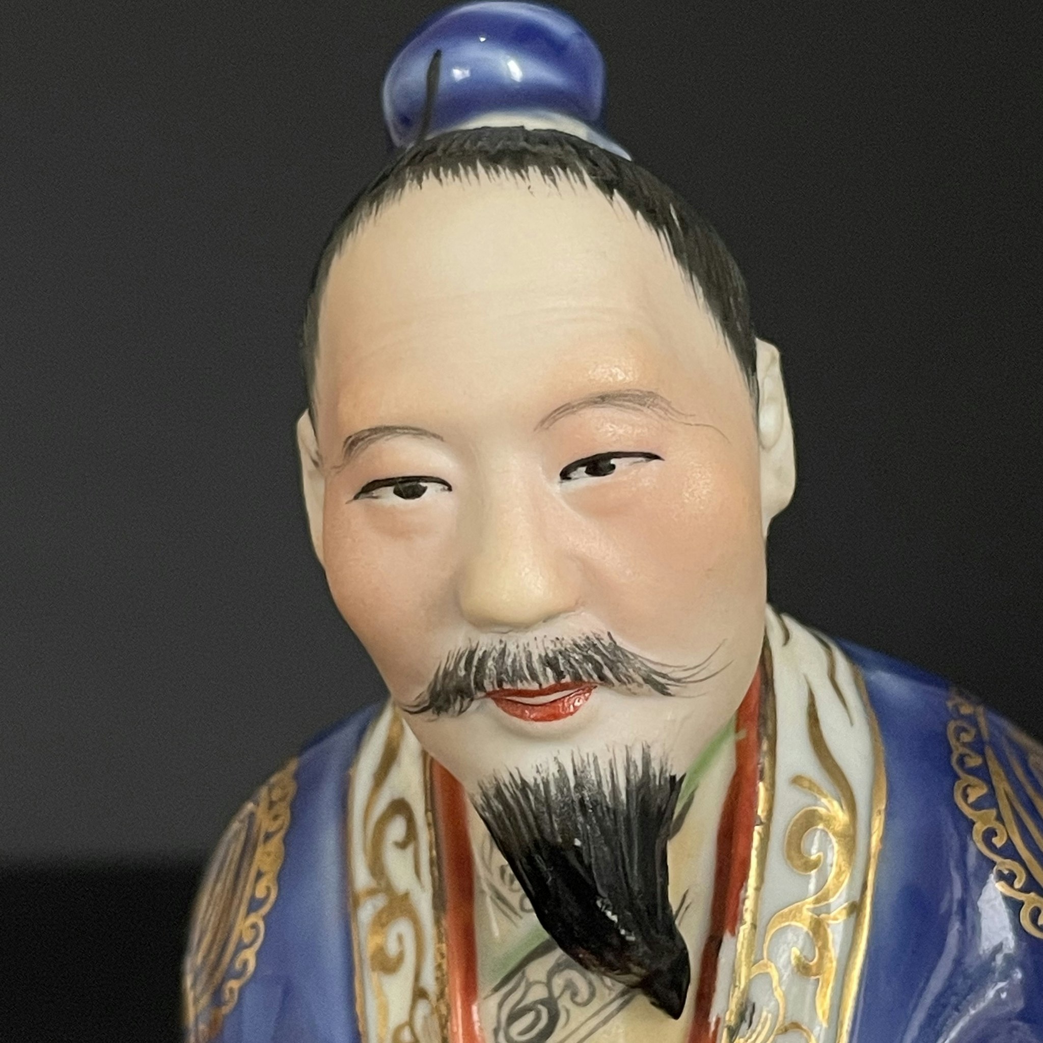 Vintage Chinese porcelain figurine, Mid 20th c #1768