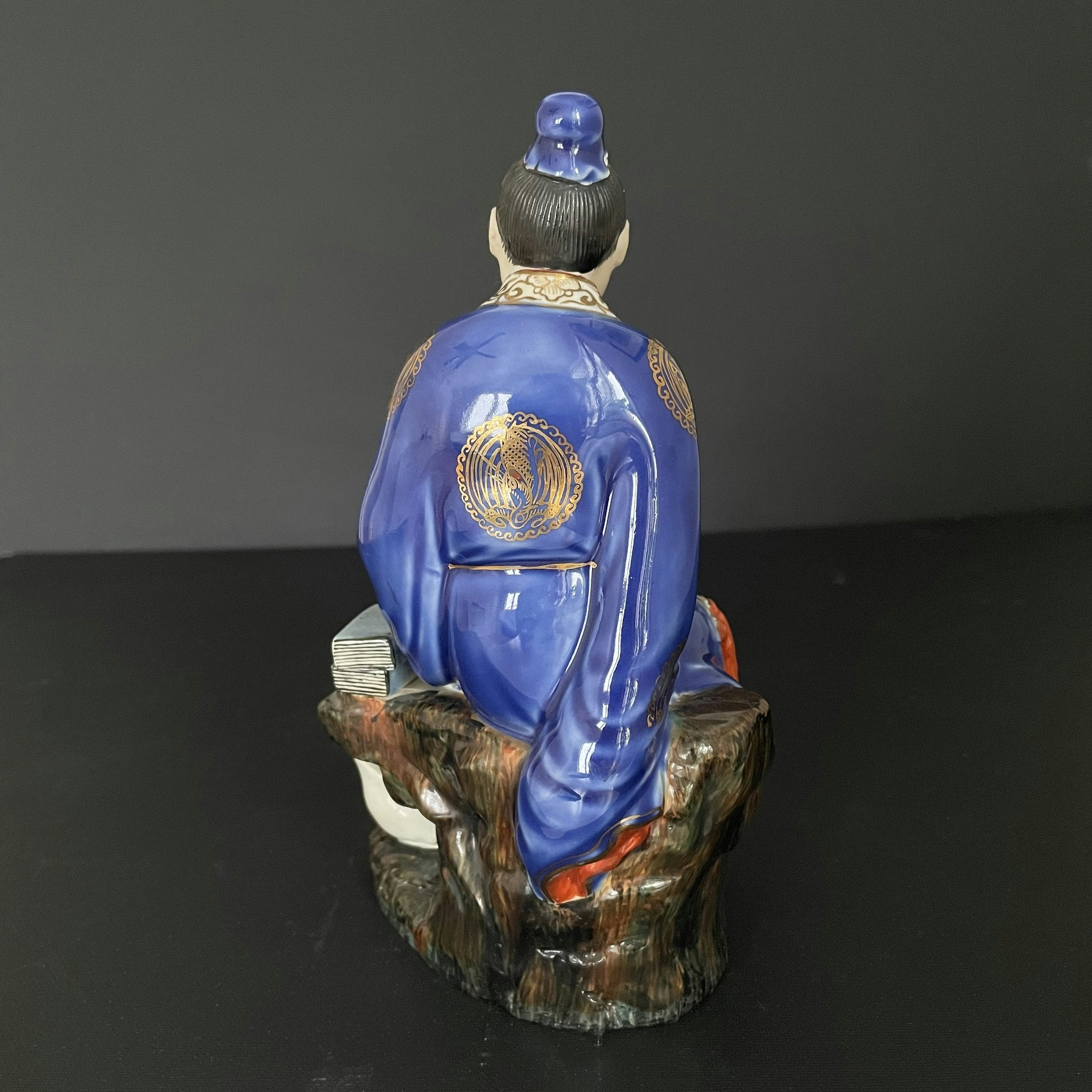 Vintage Chinese porcelain figurine, Mid 20th c #1768
