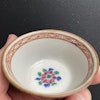 Chinese Antique Porcelain teacup + saucer, Batavia Brown, Yongzheng, 18c #1772