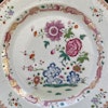 Chinese Antique famille rose porcelain Plate, Qianlong Period #1777