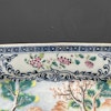 Chinese Antique Rose Mandarin Platter, 18th C Qianlong period #1787