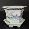 Chinese Vintage planter flower pot 1950-1970 #1789