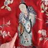 Chinese Antique Silk Embroidery, Eight Immortals, Late Qing or Republic #1785