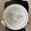 Chinese Antique Qianjiang porcelain basin & handwash, Guangxu, Year 1886 #1797