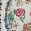 Chinese Antique Famille Rose Plate, 18th C Qianlong period #1781