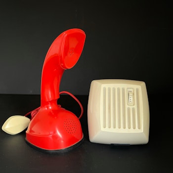 Genuine vintage Ericofon Cobra telephone and ringing bell #1802
