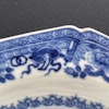 Chinese antique porcelain dish in blue and white, Qianlong period #1810