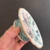 Chinese Antique porcelain famille rose Altar Bowl / Tazza，Late Qing #1807