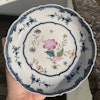 Chinese Antique porcelain Famille Rose Dish, 18th C Qianlong period #1818