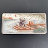 Chinese antique porcelain Scroll Paper Weight, Late Qing / Republic #1803