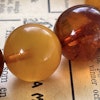Vintage Natural Amber Necklace Baltic Swedish Amber Egg Yolk Butterscotch Huge 77g# 1827