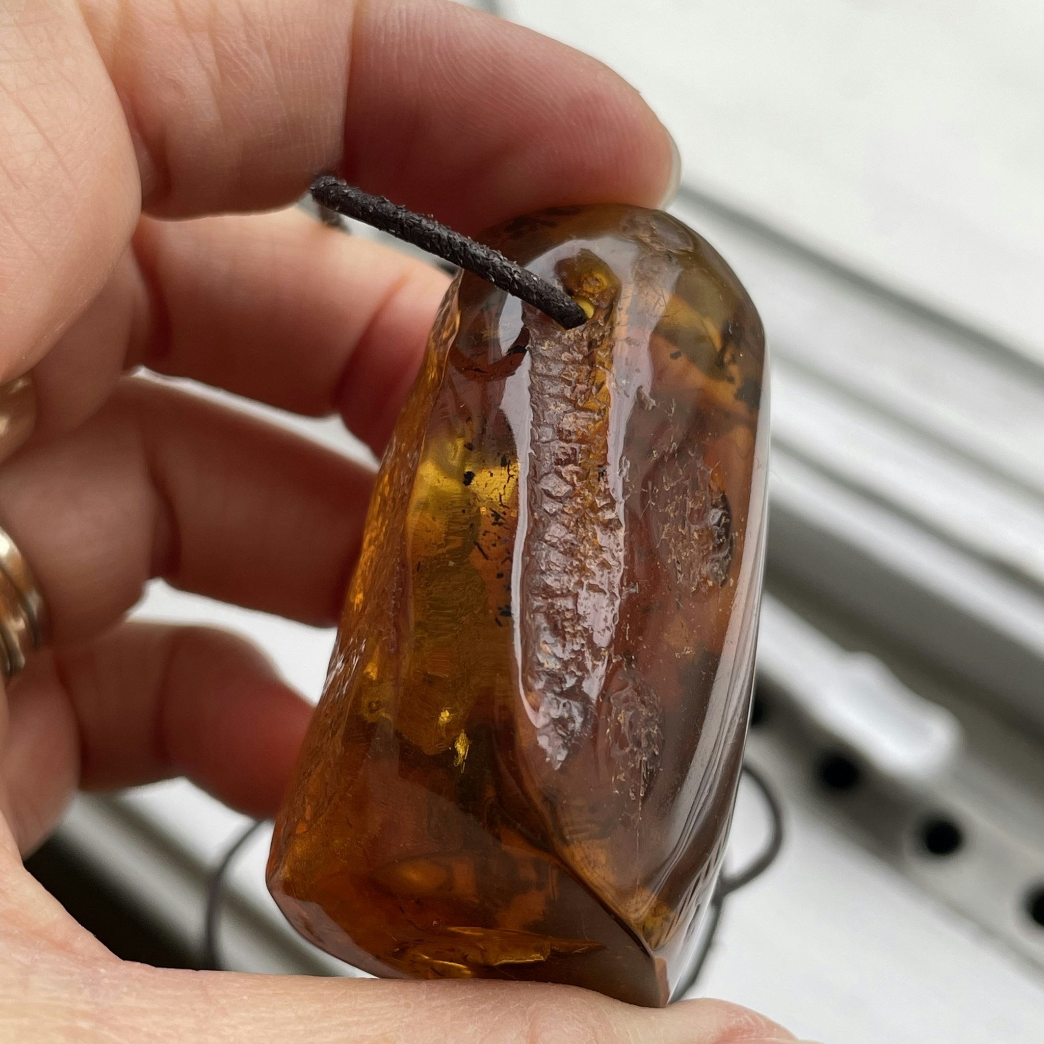 Natural Danish Amber Pendant Baltic amber 43 grams