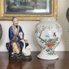 Chinese antique famille rose vase vase Late Qing / Republic #1875