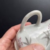 Chinese Antique export Creamer Decorated In Grisaille And Pink 18th C #1892