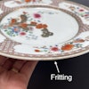 Chinese Antique Famille Rose Plate, 18th C Yongzheng / Qianlong period #1895
